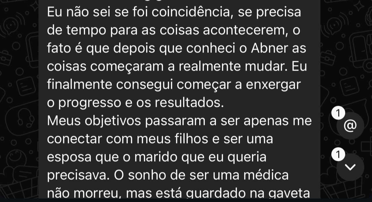 Depoimento de Mentorada